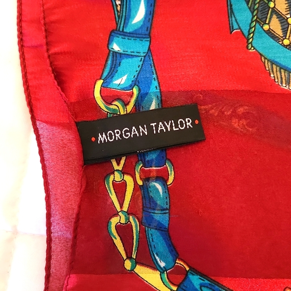 Morgan Taylor Equestrian Scarf - Picture 7 of 8